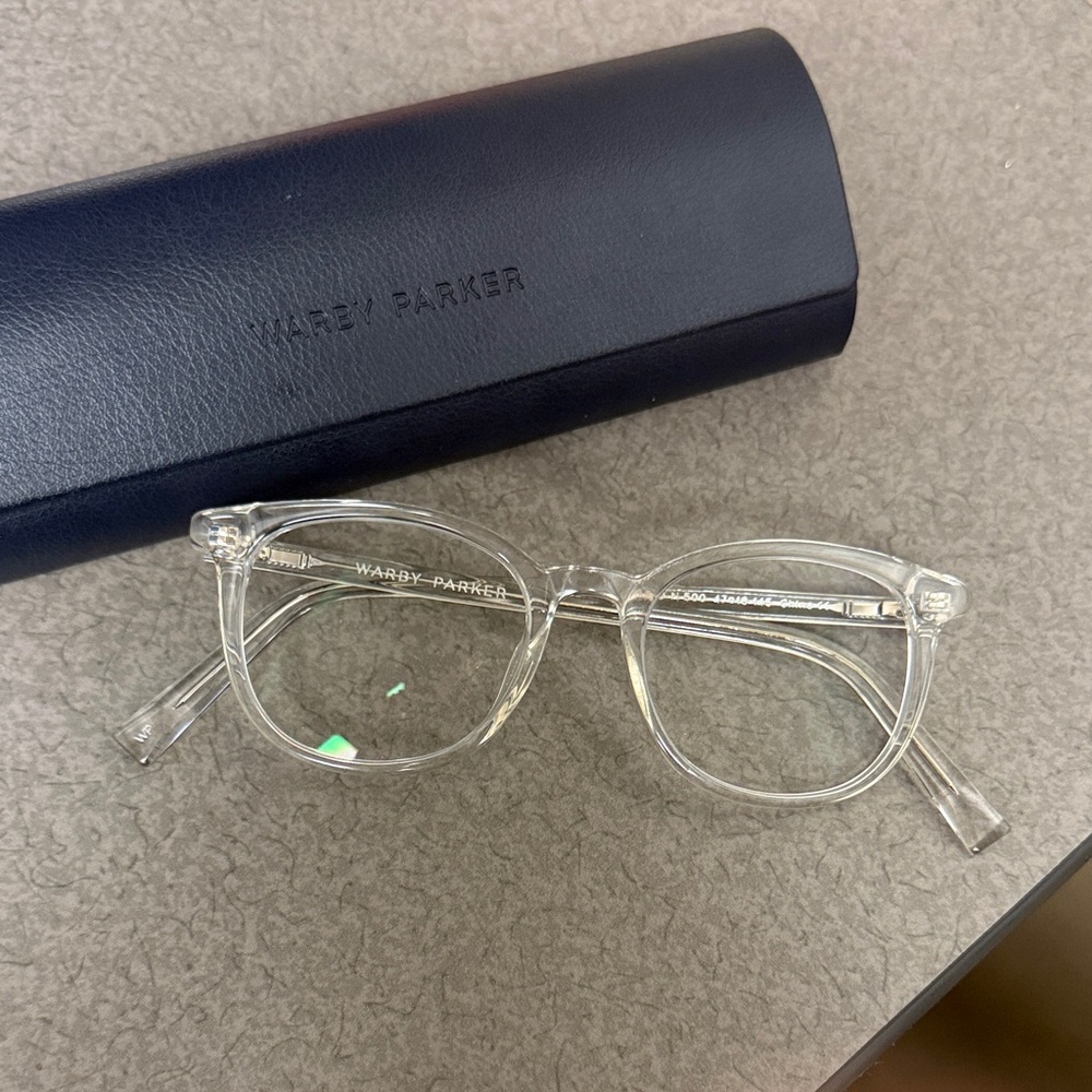Warby Parker Durand blue light glasses great condition